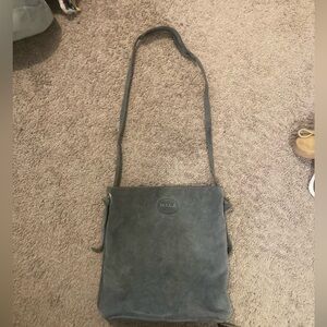 Mila suede crossbody bag